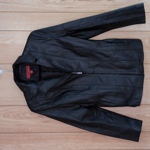 Max USA Leather Jacket Size Medium